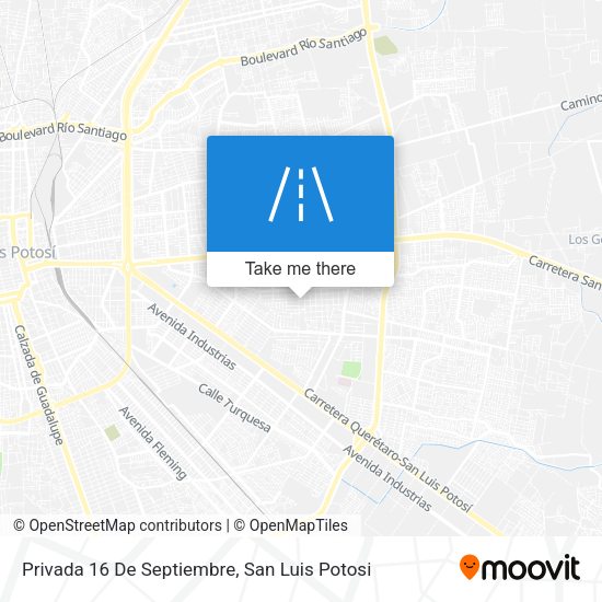 Mapa de Privada 16 De Septiembre