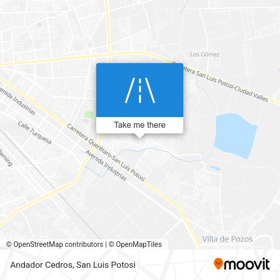 Mapa de Andador Cedros
