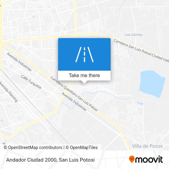 Mapa de Andador Ciudad 2000