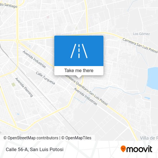 Mapa de Calle 56-A