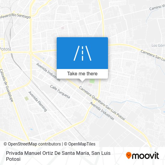 Privada Manuel Ortiz De Santa María map