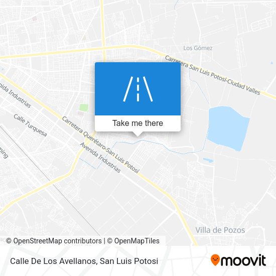 Calle De Los Avellanos map