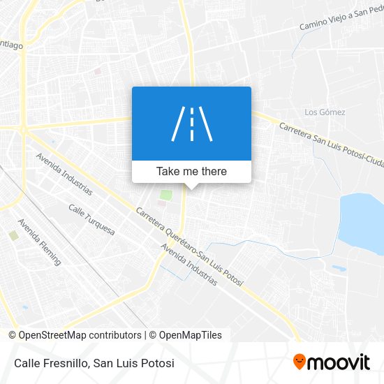 Mapa de Calle Fresnillo
