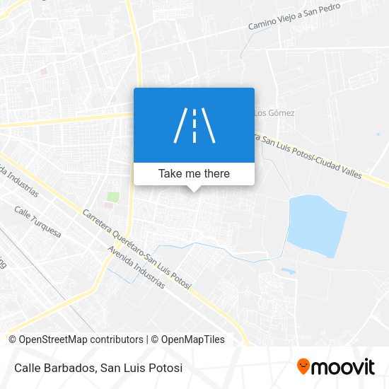 Calle Barbados map
