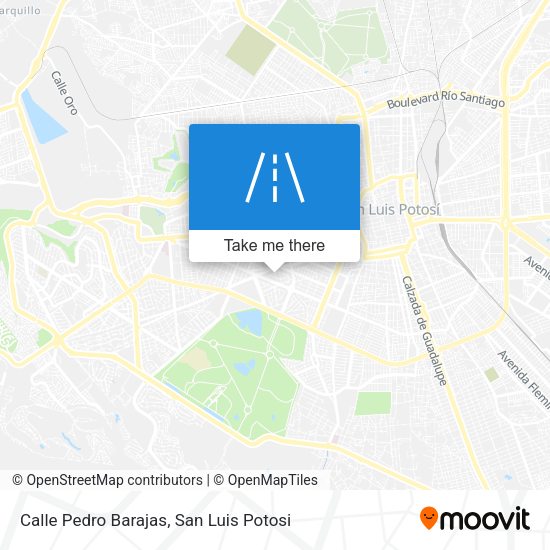 Mapa de Calle Pedro Barajas
