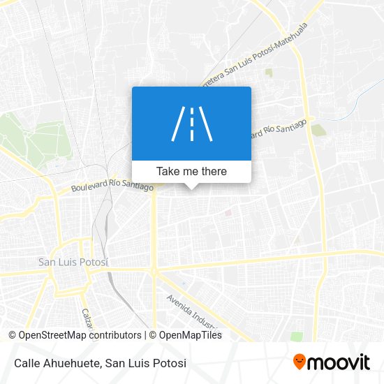 Calle Ahuehuete map