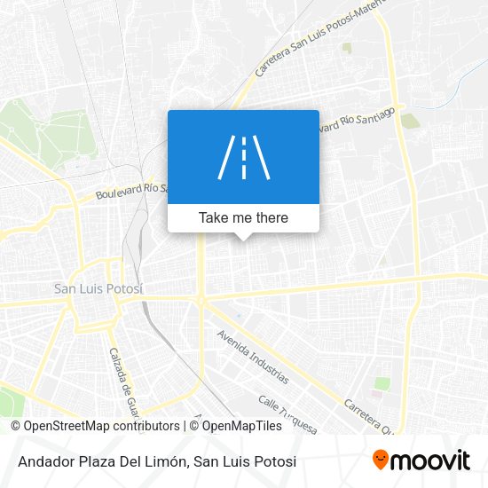 Andador Plaza Del Limón map