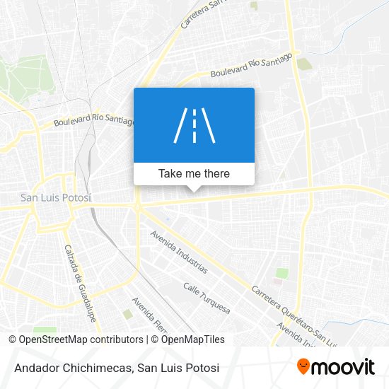 Andador Chichimecas map