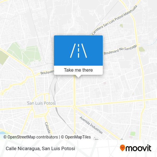 Calle Nicaragua map