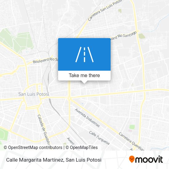 Mapa de Calle Margarita Martínez