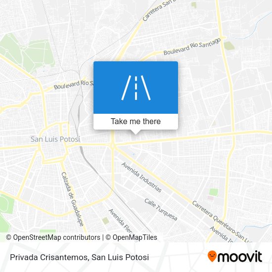 Mapa de Privada Crisantemos