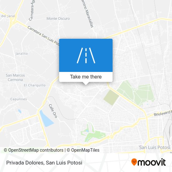 Privada Dolores map