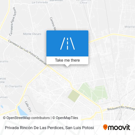 Privada Rincón De Las Perdices map