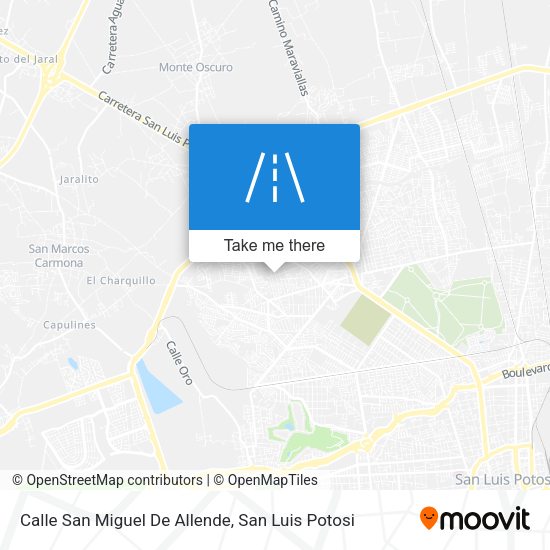 Calle San Miguel De Allende map
