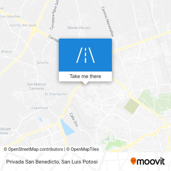 Mapa de Privada San Benedicto