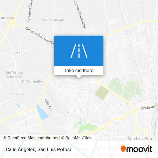 Mapa de Calle Ángeles