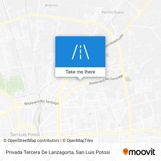 Privada Tercera De Lanzagorta map