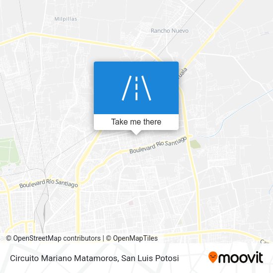 Mapa de Circuito Mariano Matamoros