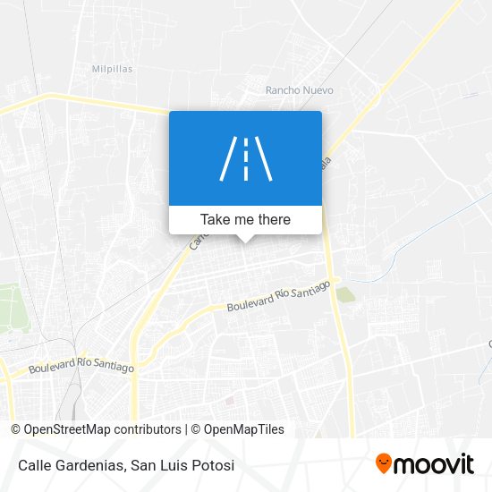 Calle Gardenias map
