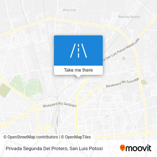 Mapa de Privada Segunda Del Protero