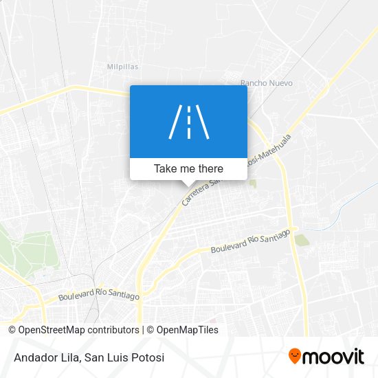 Andador Lila map