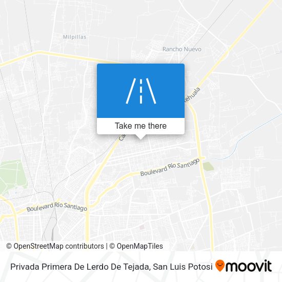 Privada Primera De Lerdo De Tejada map