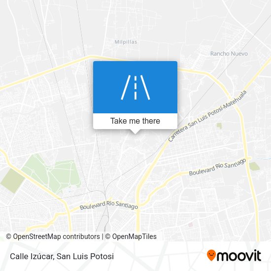 Calle Izúcar map