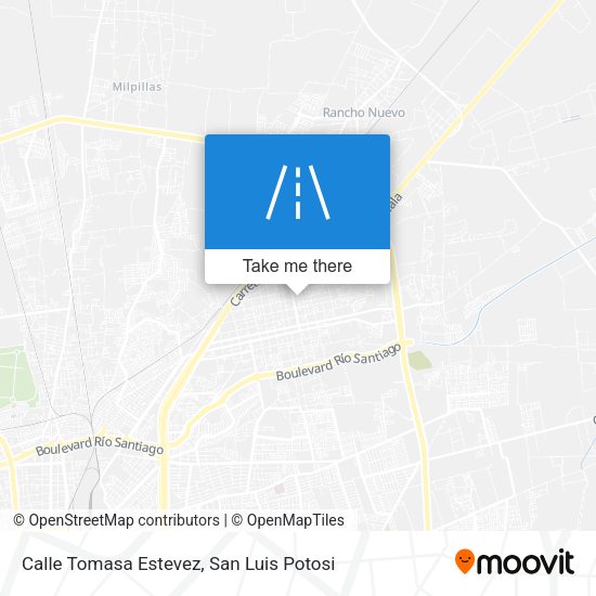 Calle Tomasa Estevez map