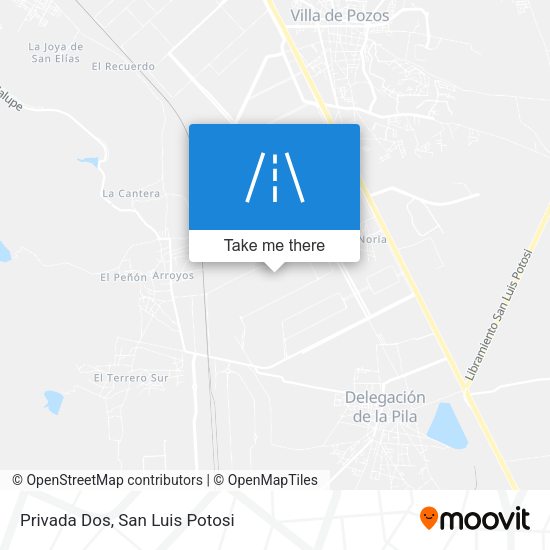 Mapa de Privada Dos