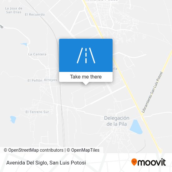 Avenida Del Siglo map