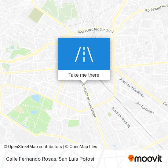 Mapa de Calle Fernando Rosas