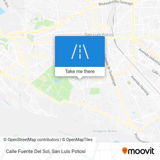 Calle Fuente Del Sol map