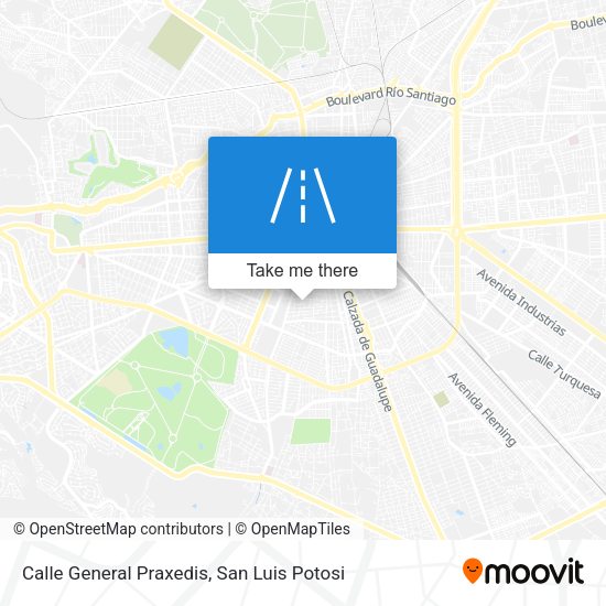 Calle General Praxedis map