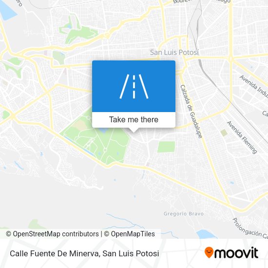 Calle Fuente De Minerva map