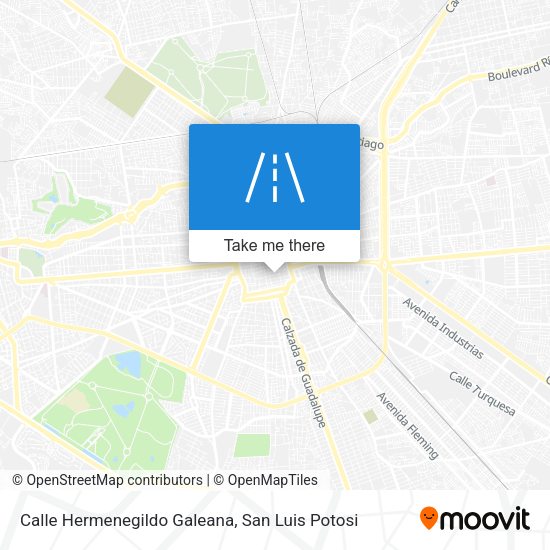 Mapa de Calle Hermenegildo Galeana