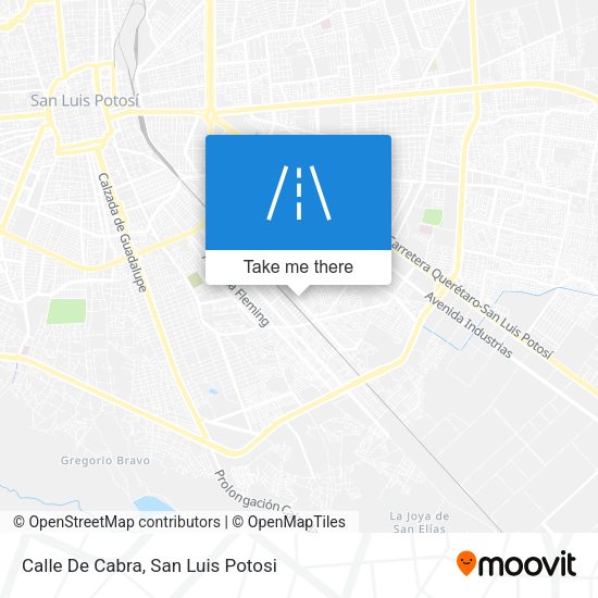 Calle De Cabra map