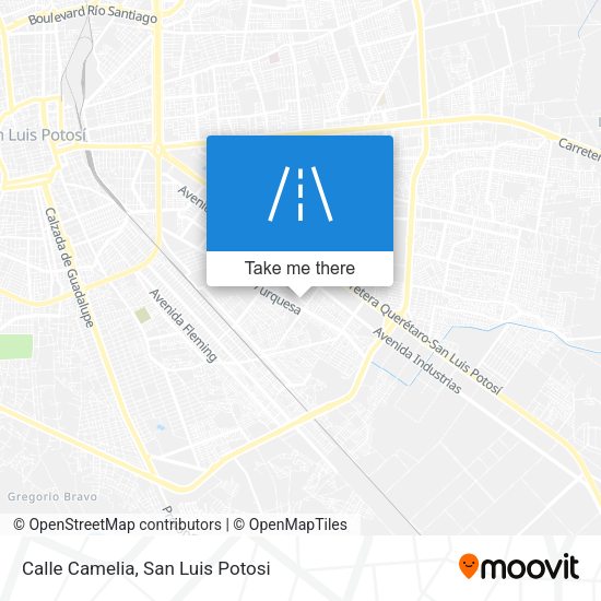 Mapa de Calle Camelia