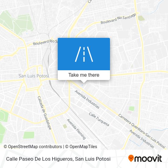 Mapa de Calle Paseo De Los Higueros