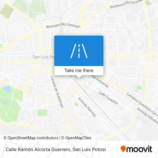 Calle Ramón Alcorta Guerrero map