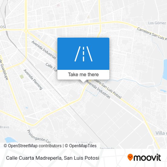 Calle Cuarta Madreperla map