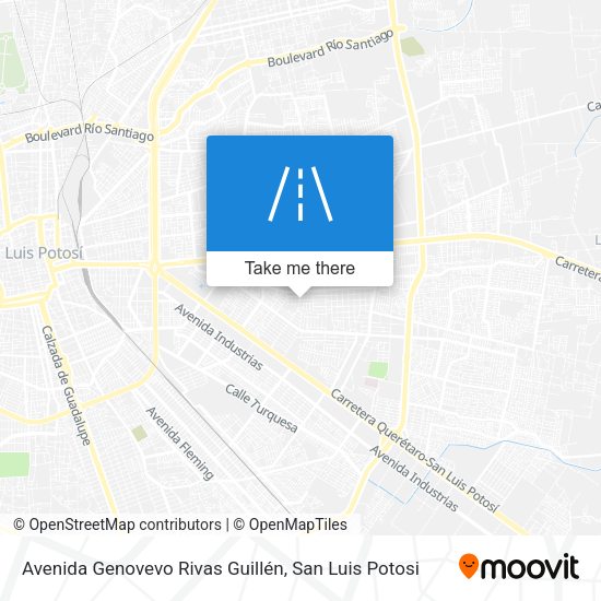 Avenida Genovevo Rivas Guillén map