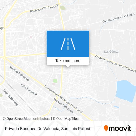 Privada Bosques De Valencia map