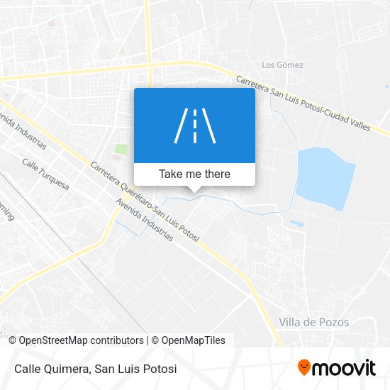 Calle Quimera map