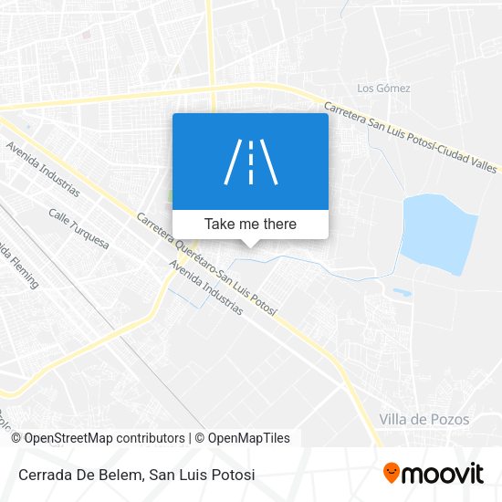 Mapa de Cerrada De Belem
