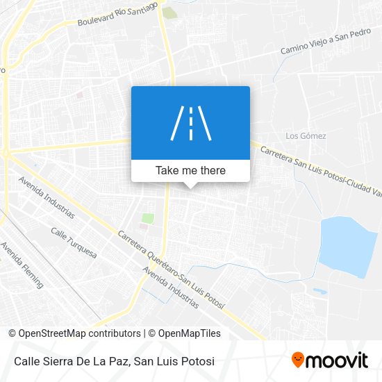 Calle Sierra De La Paz map