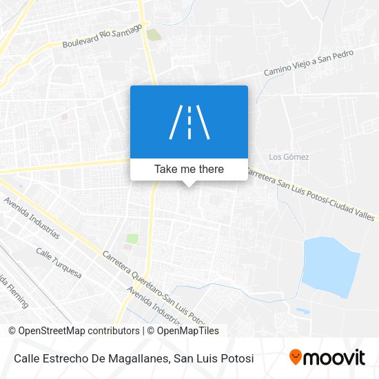 Calle Estrecho De Magallanes map