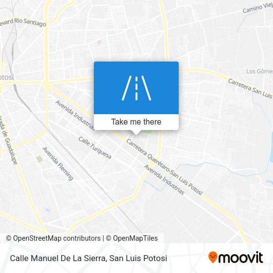 Calle Manuel De La Sierra map
