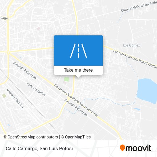 Calle Camargo map