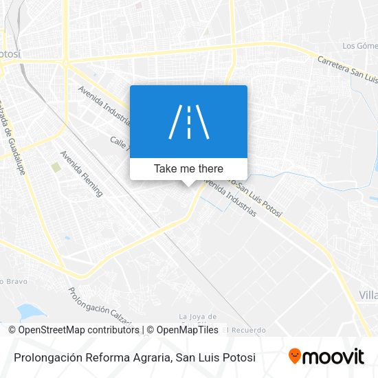 Mapa de Prolongación Reforma Agraria