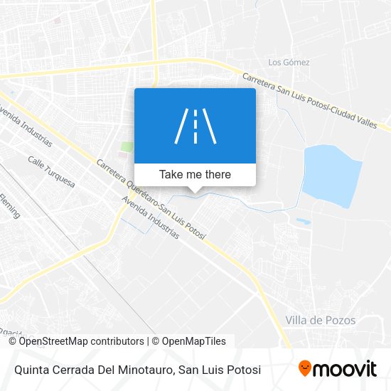 Quinta Cerrada Del Minotauro map